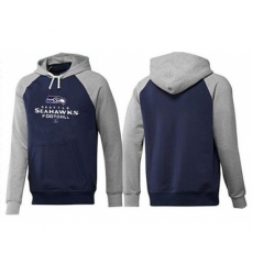 NFL Mens Nike Seattle Seahawks Critical Victory Pullover Hoodie NavyGrey