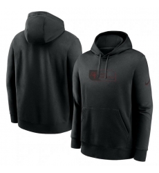 Men Nike Black Tampa Bay Buccaneers Edge French Terry Club Pullover Hoodie