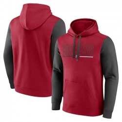 Men Pewter Tampa Bay Buccaneers Outline Pullover Hoodie