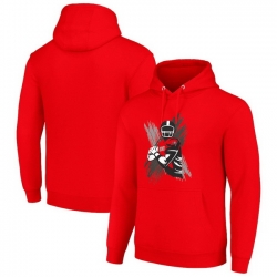 Men Starter Red Tampa Bay Buccaneers Player X Fleece Pullover Hoodie