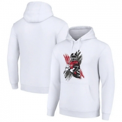 Men Starter White Tampa Bay Buccaneers Player X Fleece Pullover Hoodie