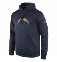 NFL Los Angeles Chargers Nike Practice Performance Pullover Hoodie Navy