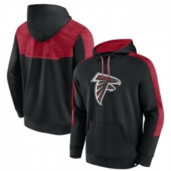 Men Atlanta Falcons Black Defender Evo Pullover Hoodie