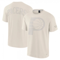 Men Fanatics Cream Indiana Pacers Elements Iconic T Shirt