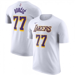 Men Los Angeles Lakers Short Sleeve T Shirt 001