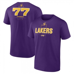 Men Los Angeles Lakers Short Sleeve T Shirt 008