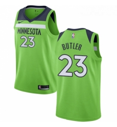 Womens Nike Minnesota Timberwolves 23 Jimmy Butler Swingman Green NBA Jersey Statement Edition 