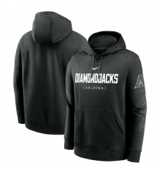 Mens Nike Black Arizona Diamondbacks Fashion Club Pullover Hoodie