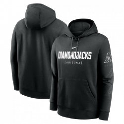 Mens Nike Black Arizona Diamondbacks Fashion Club Pullover Hoodie