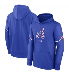 Men Atlanta Braves Royal 2023 City Coonnect Pullover Hoodie