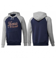 MLB Men Nike Detroit Tigers Pullover Hoodie NavyGrey