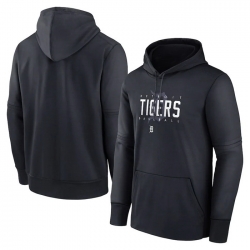 Men Detroit Tigers Navy Pregame Performance Pullover Hoodie