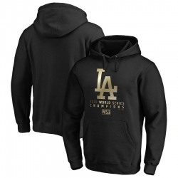 Men Los Angeles Dodgers 2020 World Series Champions Parade Pullover Hoodie Black