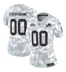 Women Active Player Custom 2024 F U S E Arctic Camo Salute To Service Limited Stitched Jersey