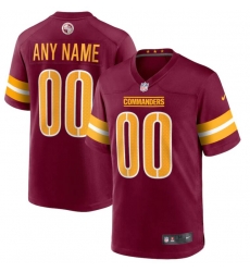 Men Women Youth Washington Commanders Nike Game Team Colour Customized Jersey