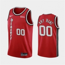 Men Women Youth Toddler Portland Blazers Red Custom Nike NBA Stitched Jersey