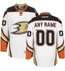 Men Women Youth Toddler NHL White Jersey - Customized Reebok Anaheim Ducks Third