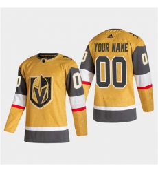 Men Women Youth Toddler Vegas Golden Knights Custom Adidas NHL Stitched Jersey Gold