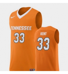 Men Tennessee Volunteers Zach Kent Orange Replica College Basketball Jersey