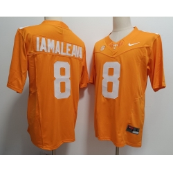 Tennessee Volunteers #8 Nico Iamaleava Orange F U S E Jersey