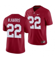 Alabama Crimson Tide Najee Harris 22 Crimson Limited Jersey Men's