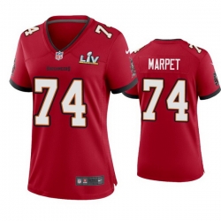 Women Ali Marpet Buccaneers Red Super Bowl Lv Game Jersey