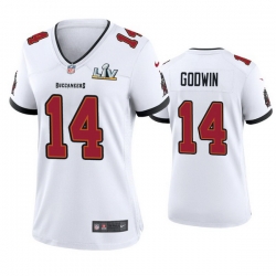 Women Chris Godwin Buccaneers White Super Bowl Lv Game Jersey