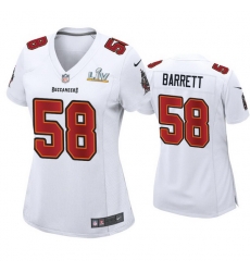 Women Shaquil Barrett Buccaneers White Super Bowl Lv Game Fashion Jersey