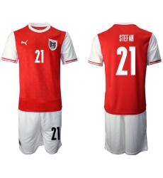 Mens Austria Short Soccer Jerseys 005