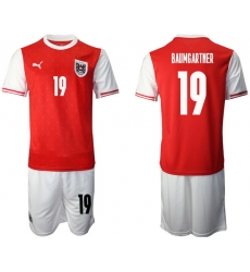 Mens Austria Short Soccer Jerseys 006