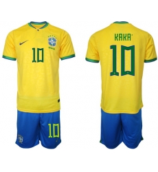 Men FIFA 2022 Brazil Soccer Jersey 024