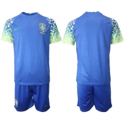 Men FIFA 2022 Brazil Soccer Jersey 074