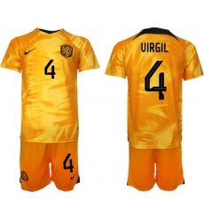 Men FIFA 2022 Netherlands Soccer Jersey 030