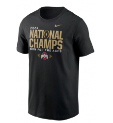 2024 National Champs T shirt Ohio State Black