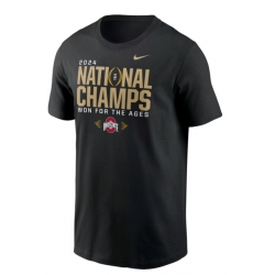 2024 National Champs T shirt Ohio State Black