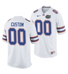 Florida Gators Custom White College Football Men'S Jersey