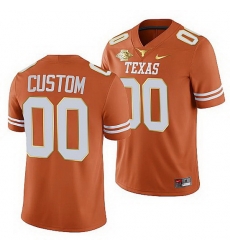 Texas Longhorns Custom Orange 2021 Red River Showdown Men Jersey