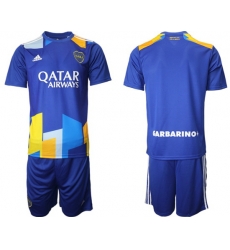 Men Boca Juniors Soccer Jersey 004