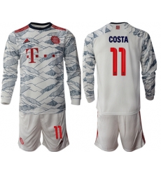 Men Bayern Long Sleeve Soccer Jerseys 529