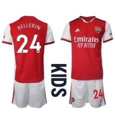 Kids Arsenal Soccer Jerseys 004