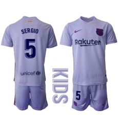 Kids Barcelona Soccer Jerseys 034