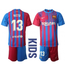 Kids Barcelona Soccer Jerseys 051