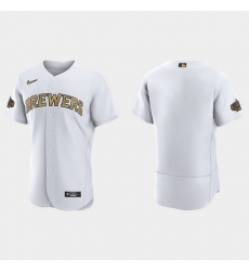 Men Milwaukee Brewers 2022 Mlb All Star Game Authentic White Jersey