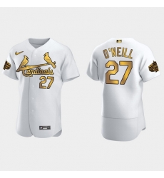 Men St.Louis Cardinals Tyler O'Neill 2022 Mlb All Star Game White Gold Men Jersey