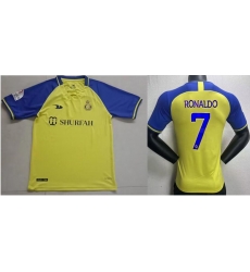 Men Women Youth Al-Nassr FC Cristiano Ronaldo Home Soccer Jersey