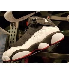 Air Jordan 13 6 Rings Reto Men Shoes Brown White Red II