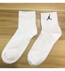 Jordan Sock White Biaog