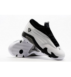 Women Air Jordan 14 Shoes White Black