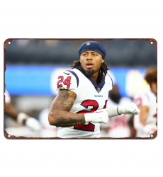 Houston Texans Aluminum Sign 12x8 Inch Derek Stingley Jr.  002