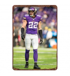 Minnesota Vikings Aluminum Sign 12x8 Inch Harrison Smith 003